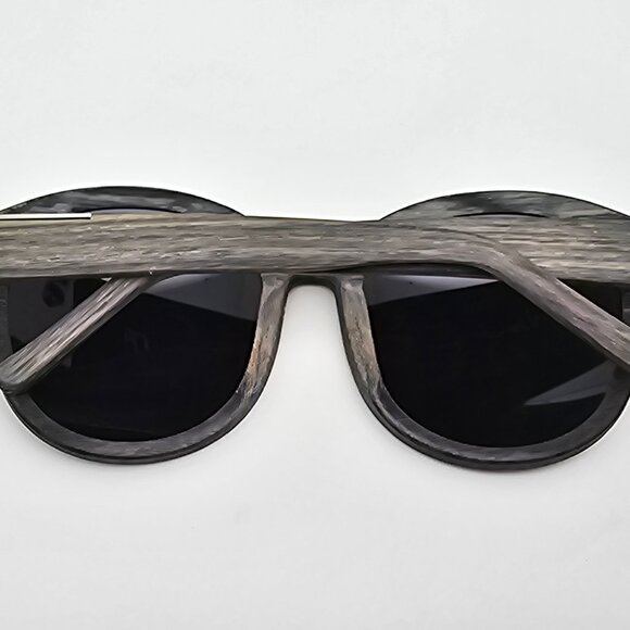 Linda Farrow 3.1 Phillip Lim PL/166/1 Grey Horn Stripe Frame Grey Len Sunglasses